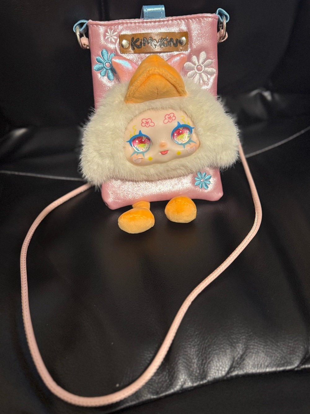 Kawaii Plush Doll Mini Crossbody Bag